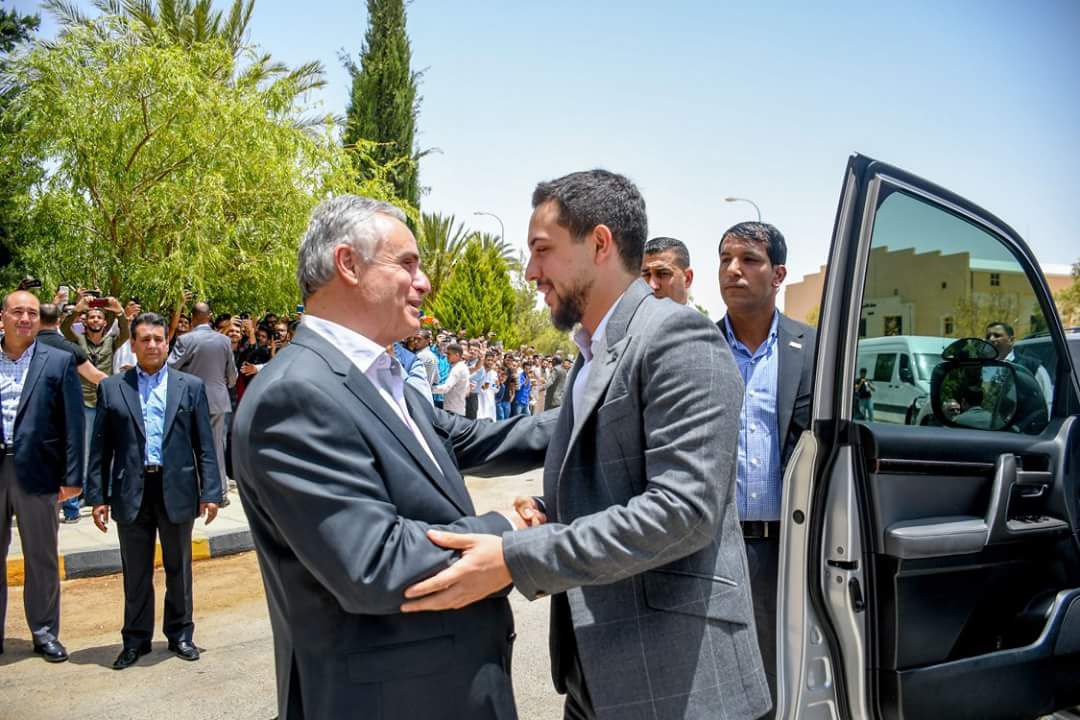 Visit of His Majesty the Crown Prince to King Hussein bin Talal University.